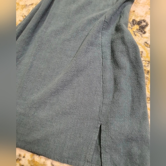 LA Hearts denim blue coquette mini dress - Picture 4 of 6